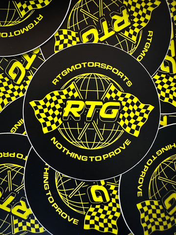 RTG MOTORSPORTS "INTERNATIONAL RACING" STICKER