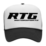 RTG MOTORSPORTS '23 TRUCKER HAT (BLK/WHITE)