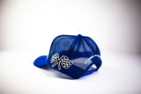 RTG MOTORSPORTS '23 TRUCKER HAT (BLUE/WHITE)